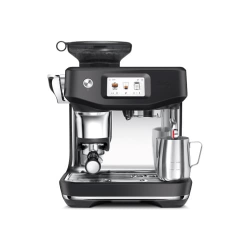 Sage SES881BTR4FEU1 the Barista Touch Impress - automatisk kaffekokare med mjölkskummare - 9 bar - svart tryffel
