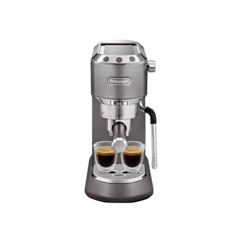 De'Longhi Dedica Arte EC885.GY - kaffemaskin med mjölkskummare - 15 bar - grå