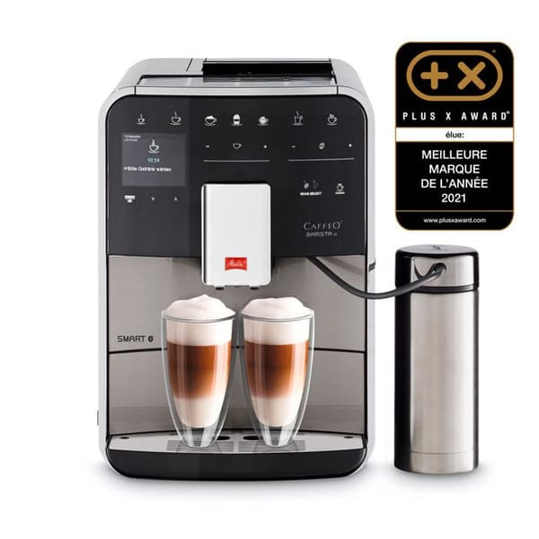 Melitta Barista Smart TS automatisk espressomaskin - Svart - Malet kaffe - 15 bar - 1,8 L