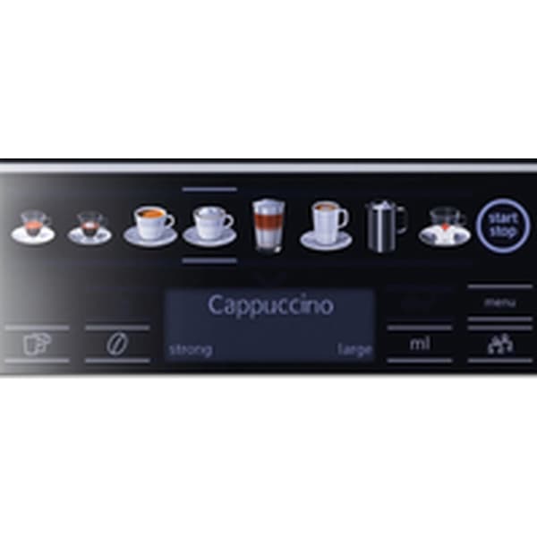 Superautomaattinen kahvinkeitin Siemens AG TE657319RW Musta Harmaa 1500 W 2 Puodeliai 1,7 L