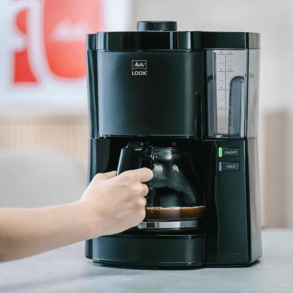 Kaffebryggare Melitta LOOK V BASIC 1025-02 Svart 1,25 L