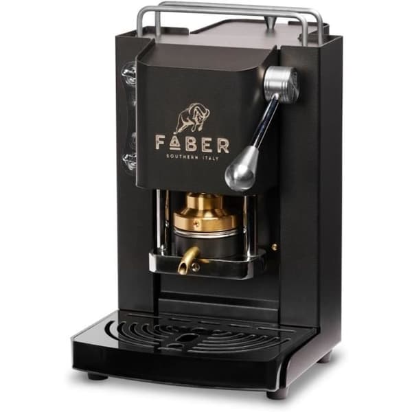 Espressomaskin Faber Pro Mini Deluxe ESE-kapslar 44mm Kromfinish