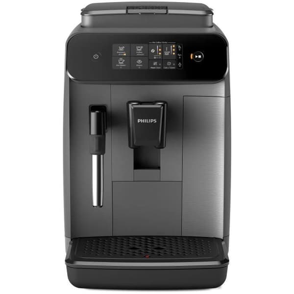 Philips 800-seriens automatisk espressomaskin, 2 kaffeinställningar, pekskärm, diskmaskinssäker, svart (EP0824/00)
