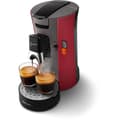 Miniatyrbild 4 av 4: Kaffemaskin SENSEO - PHILIPS - CSA240/91 - Select Eco - 1450 W - Intensiv röd