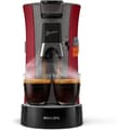 Miniatyrbild 2 av 4: Kaffemaskin SENSEO - PHILIPS - CSA240/91 - Select Eco - 1450 W - Intensiv röd