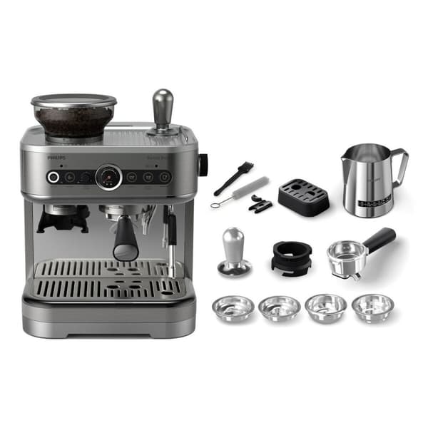 Superautomatisk kaffebryggare Philips PSA3218/01 Svart Stål 1350 W 15 bar 2,3 L