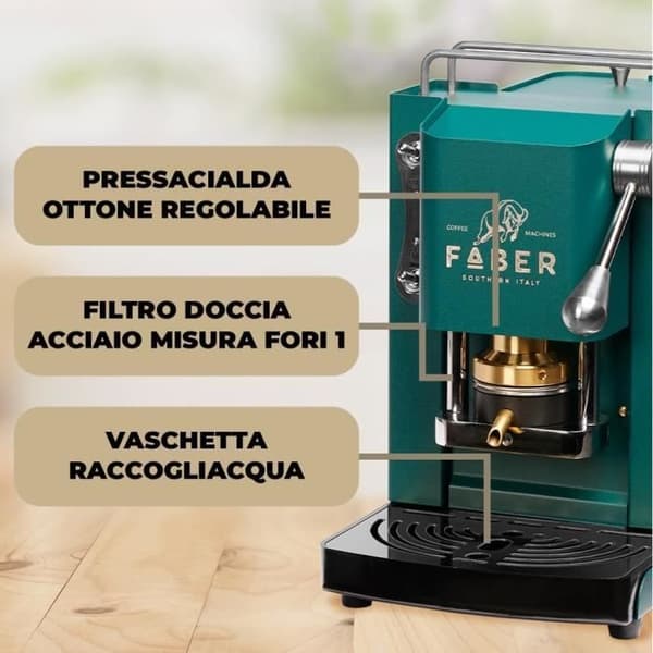 Maskin för kaffe FABER KAFFEMASKINER Modell Pro Mini Deluxe