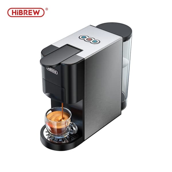 Hibrew H3A 5-i-1 Kaffemaskin 19 bar tryck 1000 ml vattentank Anti-torkningsskydd