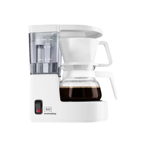 Melitta Aromaboy kaffemaskin - vit