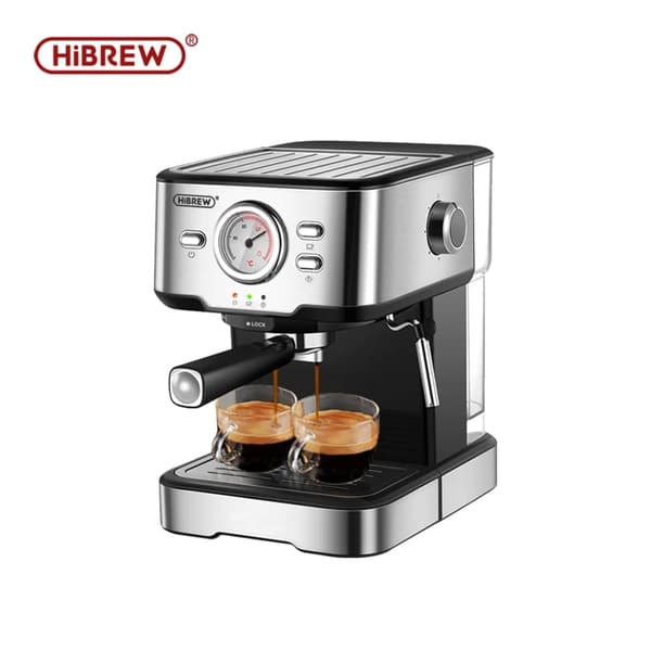 Hibrew H5 Kaffebryggare 20 Bar Halvautomatisk Espressomaskin 1,5L Kapacitet
