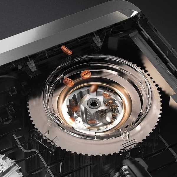 HiBREW H7A Espressomaskin med dubbelt pannasystem, 20 bar, nominell effekt 1380~1550W, 2,8 tums kapacitet