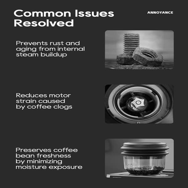 HiBREW H7B Espressomaskin med kvarn, NOMINERAD EFFEKT 2800 W, 20 barer, 2,8 liters kapacitet