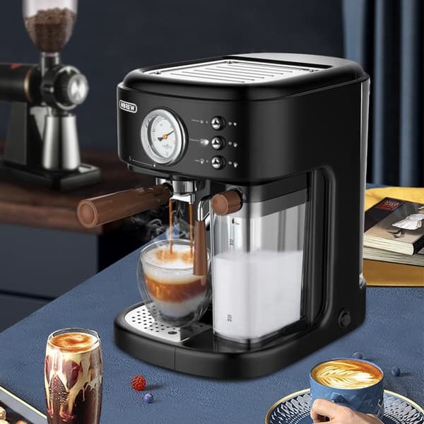 HiBREW H8A 19 bar espressomaskin, nominell effekt 1050-1250W