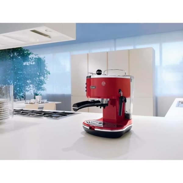 DELONGHI ECO 311.R Icona Classic Espressomaskin - Röd