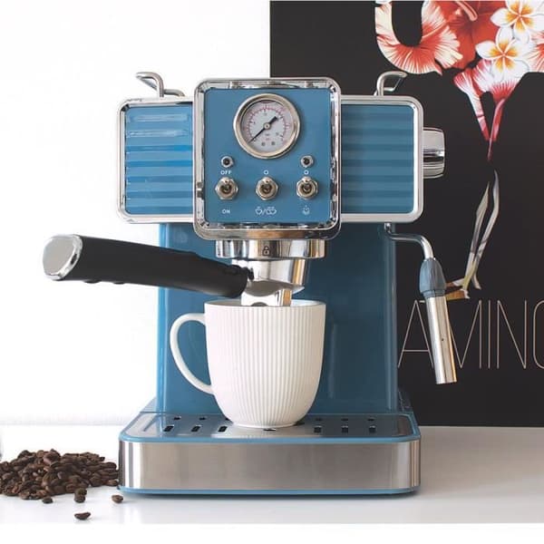 LIVOO DOD174 Espressomaskin - 1,5L tank - Blå