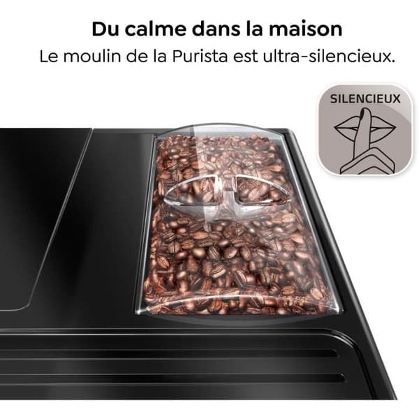 MELITTA Purista Bean-to-Cup kaffemaskin - Silver