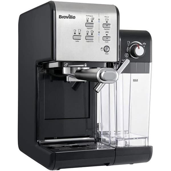 Breville - Prima Latte II espressomaskin - latte och cappuccino - professionell pump 15 bar och mjölkskummare -