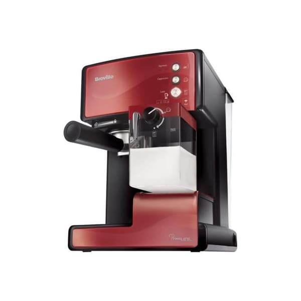 Breville PrimaLATTE VCF045X Kaffemaskin med "Cappuccino" ångmunstycke 15 bar röd