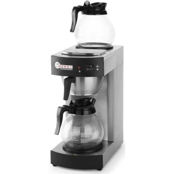 Hendi 208304 Kaffebryggare - Fristående - 1,8 L - 2100 W - Svart