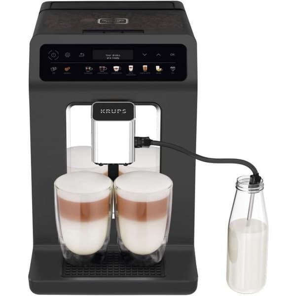 Kaffemaskin - KRUPS - EA895N - 1450W - 15 barer - Cappuccino One Touch