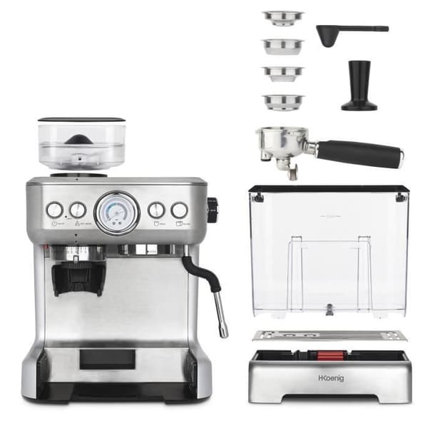 Espressomaskin - H.KOENIG - EXPRO980 - 20 bar - 2,7 L - 250 g