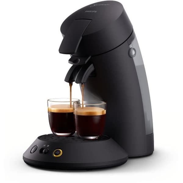 Kaffeemaskin - PHILIPS - SENSEO ORIGINAL PLUS CSA210/60 - Kapsler - Svart - Intensitetsvelger