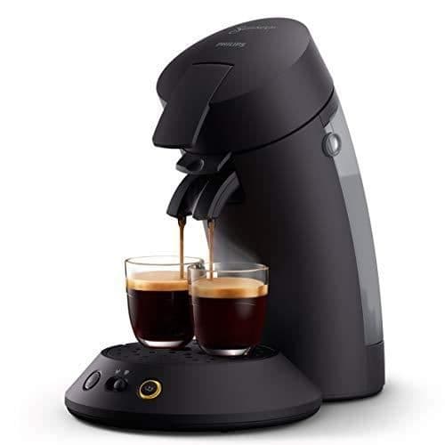 Kaffeemaskin - PHILIPS - SENSEO ORIGINAL PLUS CSA210/60 - Kapsler - Svart - Intensitetsvelger