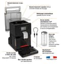 Miniatyrbild 6 av 6: KRUPS Intuition Preference kaffemaskin, bönkvarn, espresso cappuccino espressobryggare, pekskärm EA873810