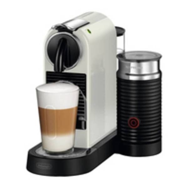 Kaffemaskin - De'Longhi - Nespresso CitiZ EN 267.WAE - 19 bar - Ångmunstycke - Vit