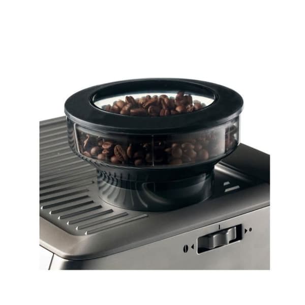 Ariete espressomaskin med kvarn - modell 1313 - Grå - 15 bar - Espresso - Malet kaffe