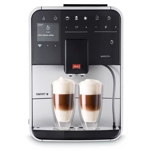 MELITTA Barista T Smart Bean kaffemaskin - Silver (utan mjölktank)
