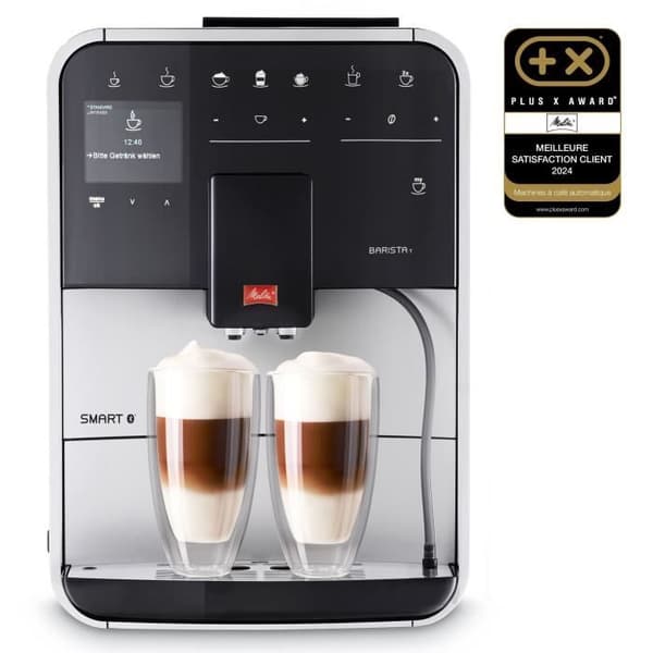 MELITTA Barista T Smart Bean kaffemaskin - Silver (utan mjölktank)