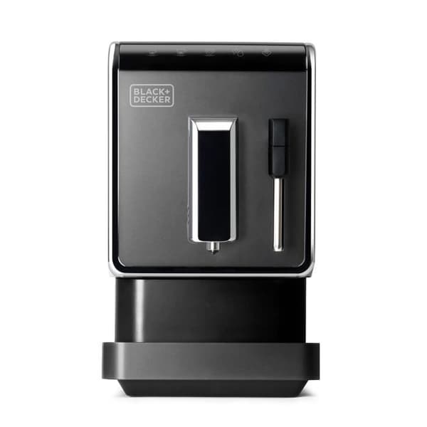BLACK+DECKER BXCO1470E Automatisk kaffemaskin, 1470W, 19 bar, 2 koppar, 1,2L vattentank, 160g kaffekapacitet