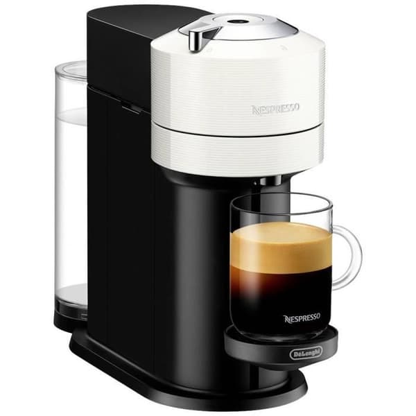 DeLonghi MC DE DL-NESPRESSO ENV120.WAE FXHU 0132192009 Kapselmaskin vit/svart med Aeroccino