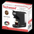 Miniatyrbild 3 av 5: Cafémaskin Expresso - TECHWOOD - Multi'Caps - 19 Bar - Vattentank 600mL - Kompatibla Kapslar