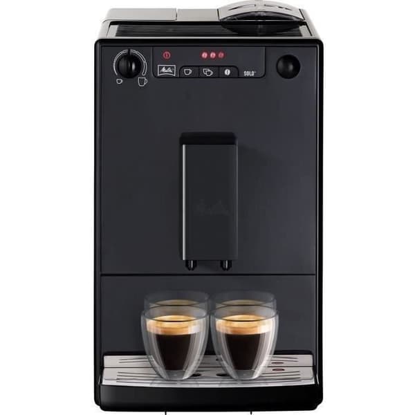 MELITTA Solo Bean Grinder Kaffemaskin - Pure Black