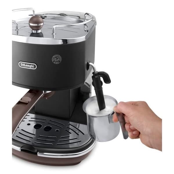 DELONGHI - Espressomaskin 15 barer svart - icona vintage - ecov311bk