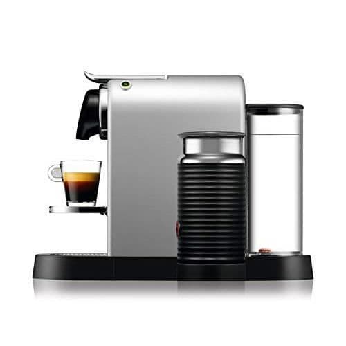 Krups Nespresso kaffemaskin Fristående espressomaskin CITIZ &amp; MILK silver
