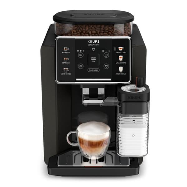 Kaffemaskin bönor Sensation Mjölk M50 Svart