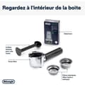 Miniatyrbillede 6 af 6: Klassisk espressomaskine - DELONGHI - EC685.BK Dedica Style - Formalet kaffe og ESE-kapsler - 15 barer - 1L - Sort