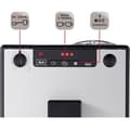 Miniatyrbild 4 av 6: MELITTA E950-666 - Solo Pure Silver automatisk kaffemaskin - 1400W - 3 intensitetsnivåer - bönbehållare 125 g