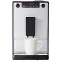 Miniatyrbild 2 av 6: MELITTA E950-666 - Solo Pure Silver automatisk kaffemaskin - 1400W - 3 intensitetsnivåer - bönbehållare 125 g