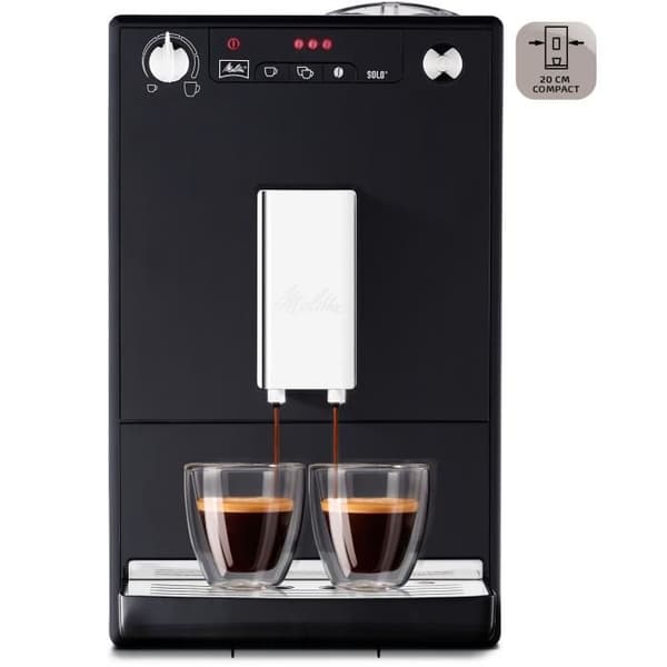 Melitta Solo mustapapujen jauhin kahvikone
