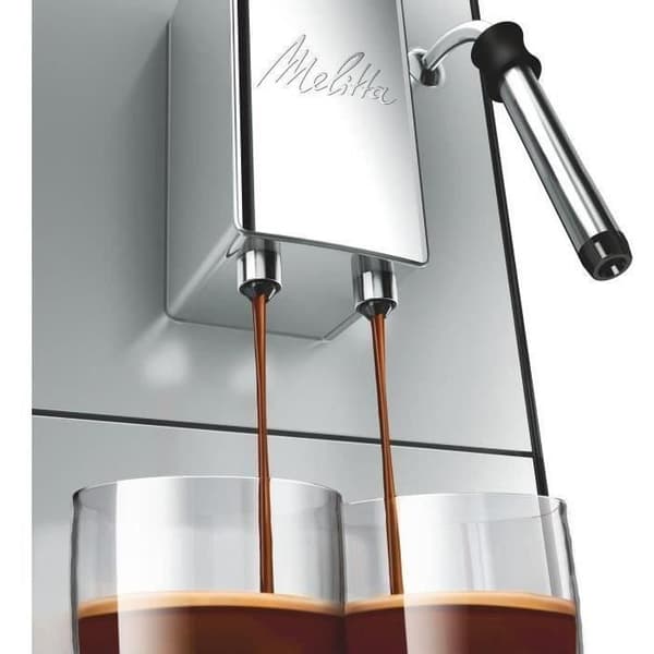 MELITTA Solo & Milk -kahvinkeitin, papumylly, hopea