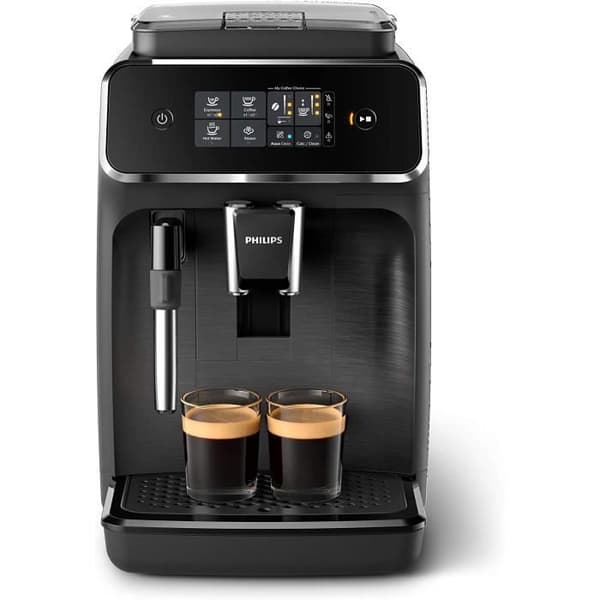 Philips 2200-serien automatisk espressomaskin, mjölkskummare, pekskärm, svart (EP2220/10)
