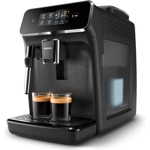 Philips 2200-serien automatisk espressomaskin, mjölkskummare, pekskärm, svart (EP2220/10)