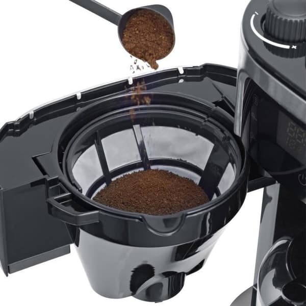 Kaffebryggare med kvarn - SEVERIN - KA4814 - Programmerbar - Isolerad kanna - 8 koppar
