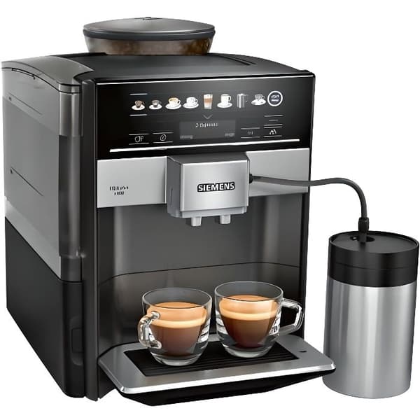 Espresso-maskin - Siemens - TE658209RW - 1500W - 19 bar - Inbyggd mjölkskummare