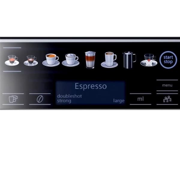 Espresso-maskin - Siemens - TE658209RW - 1500W - 19 bar - Inbyggd mjölkskummare