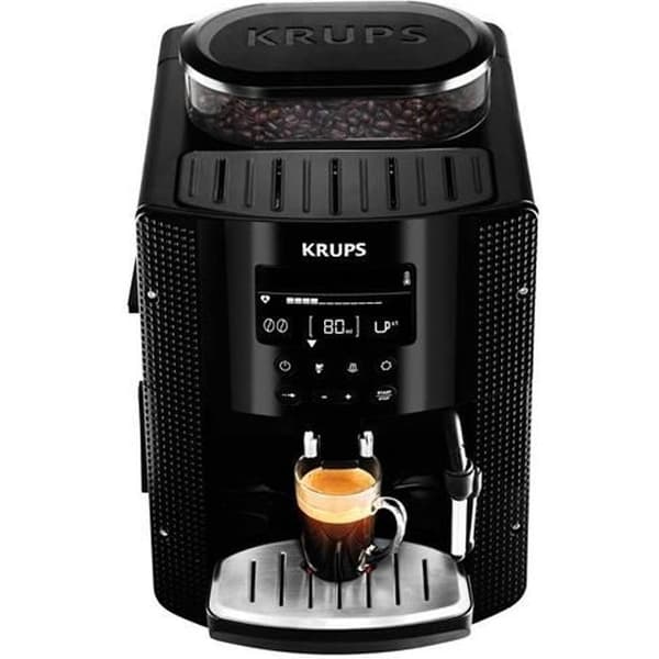 Kaffemaskin med kvarn - KRUPS - LCD-skärm - Automatisk rengöring - EA815070